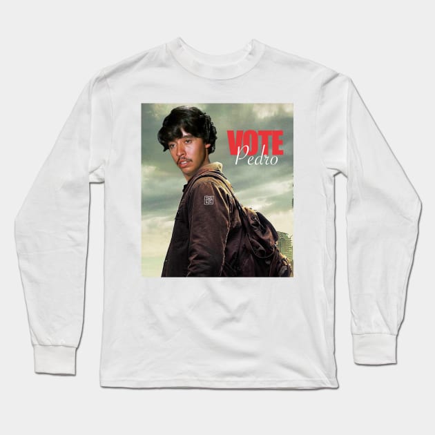 Vote Pedro Long Sleeve T-Shirt by The40z